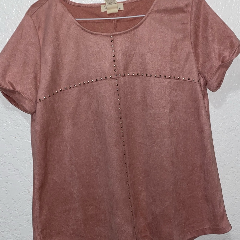 Suede shirt
